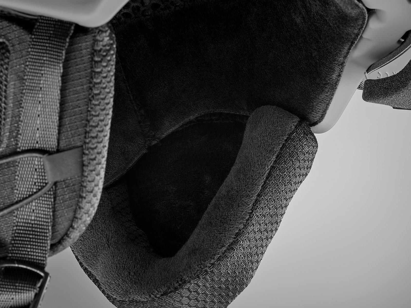 Oreillettes et doublure en fourrure courte 3D